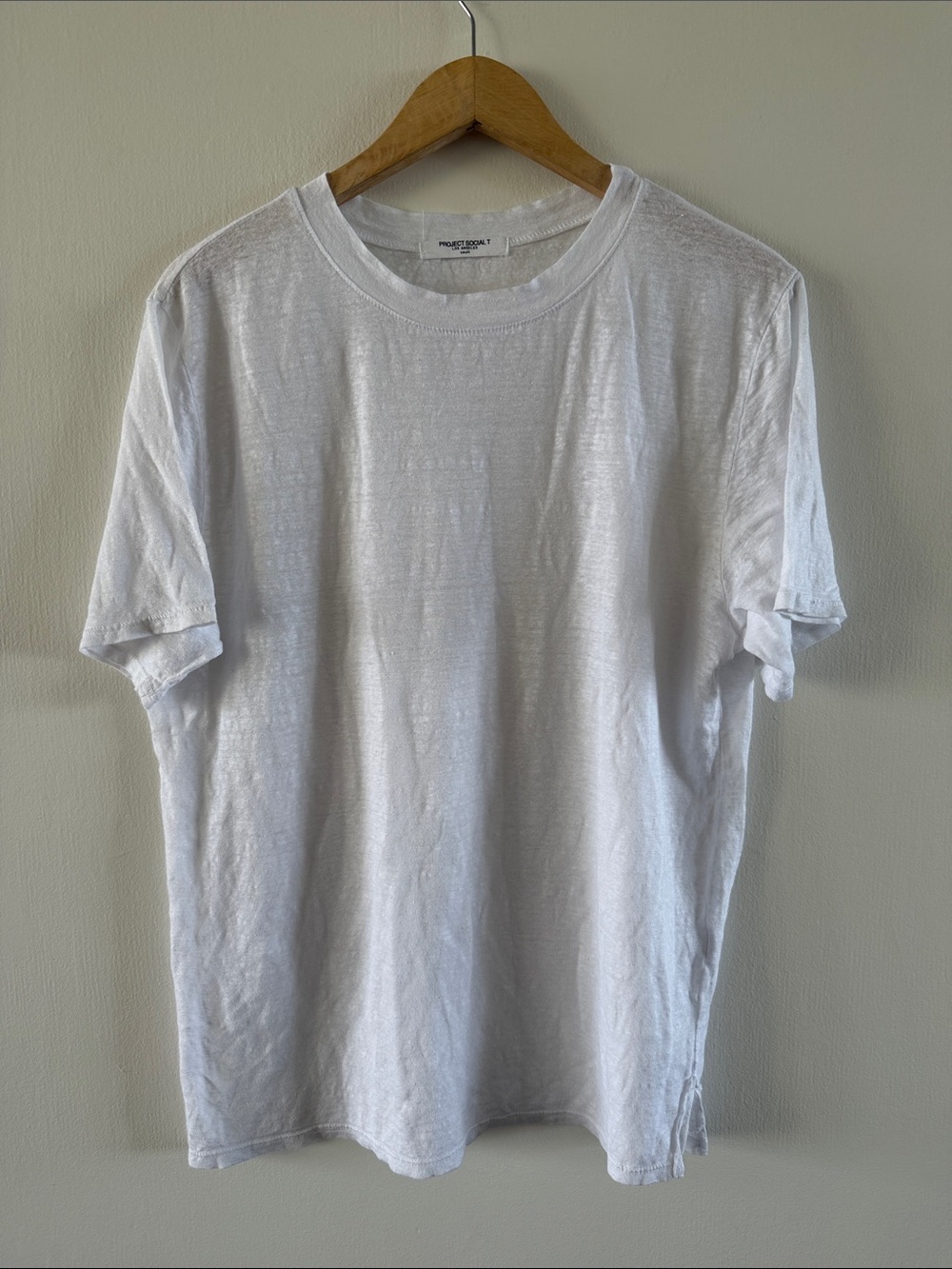 Project Social T White Short Sleeve Crew Tee